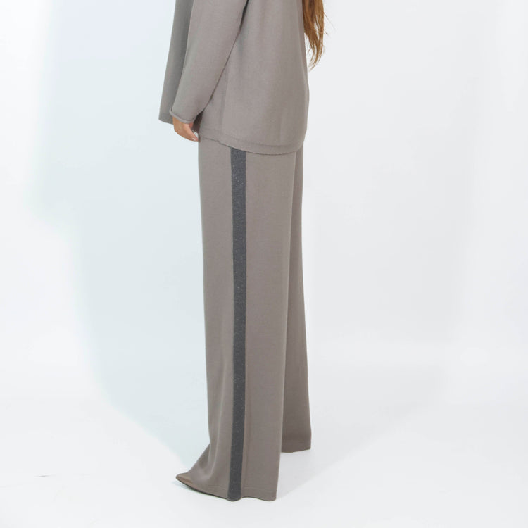 Pantalone in lana grigio