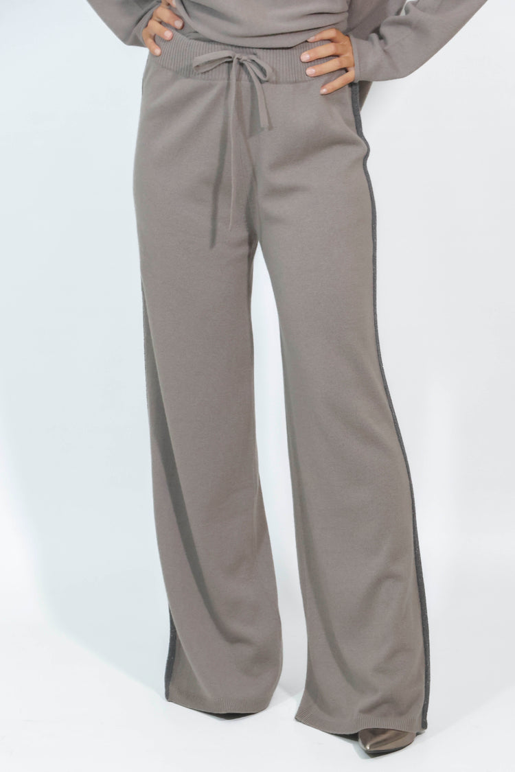 Pantalone in lana grigio
