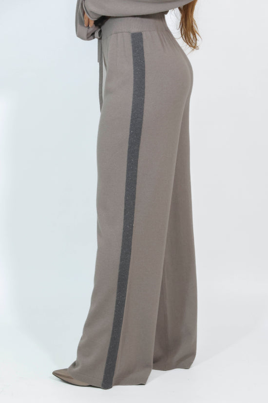Pantalone in lana grigio
