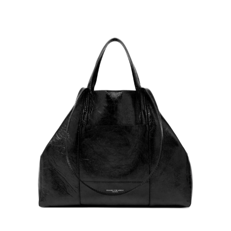 Borsa pelle nero
