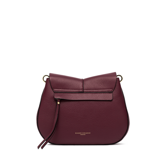 Borsetta in pelle viola