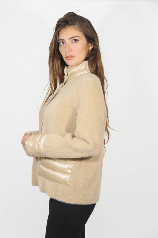 Cappa corta beige