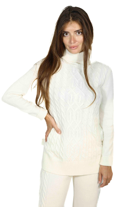 Rocco Ragni maglia in misto lana merinos e cachmere