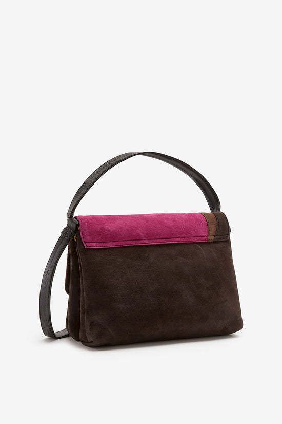 Tracolla piccola marrone