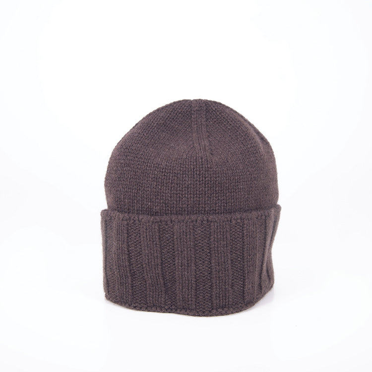 Cappello cashmere marrone