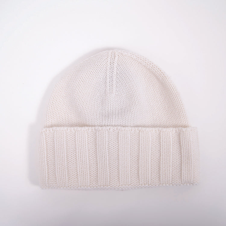 Cappello cashmere bianco