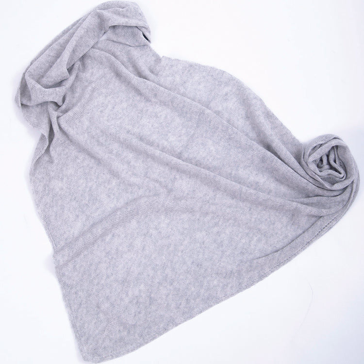 Kefia in cashmere grigio