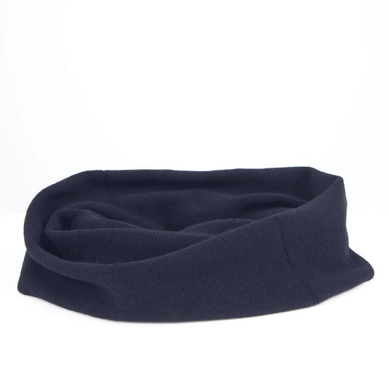 Scaldacollo in cashmere nero
