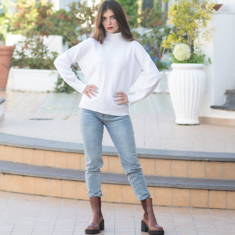Jeans elasticizzato gamba stretta