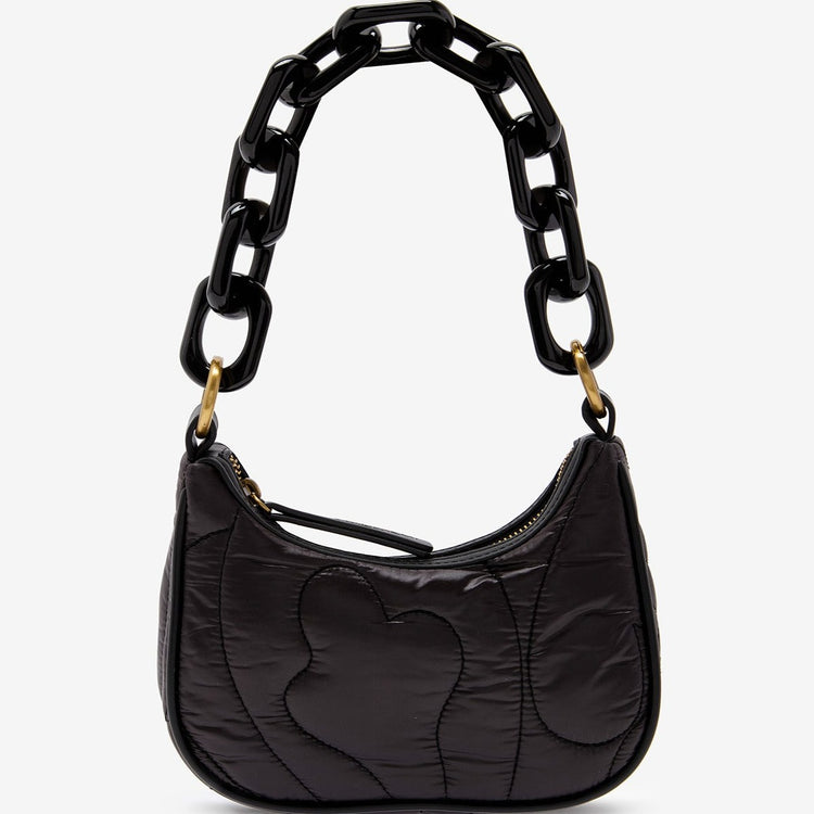 Pochette in nylon nero