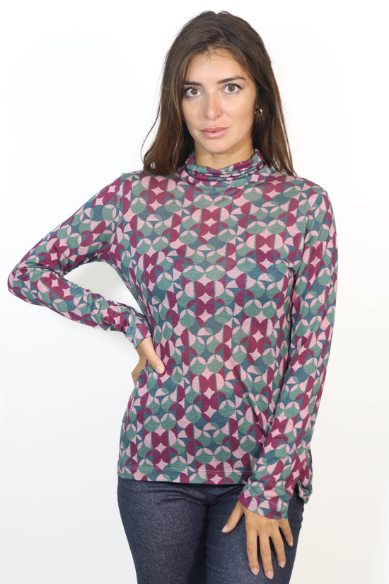 Rosso35 T-Shirt in Jersey stampato