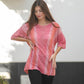 Maglia in cotone fucsia